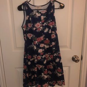 Floral formal dress